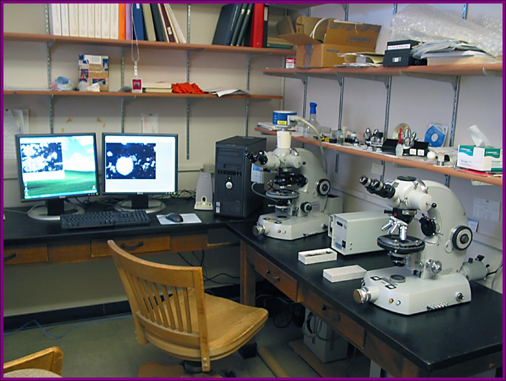 picture of optical microscopy lab