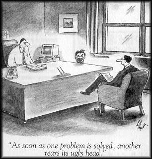 problem solving cartoon